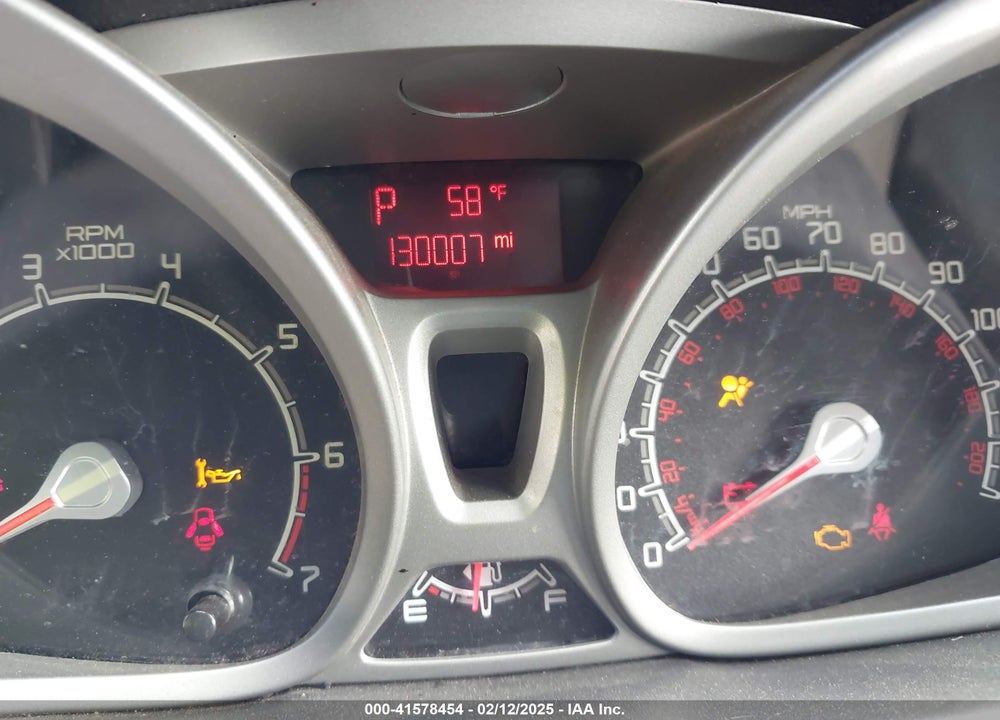 2012 FORD FIESTA VIN: 3FADP4BJ7CM159616