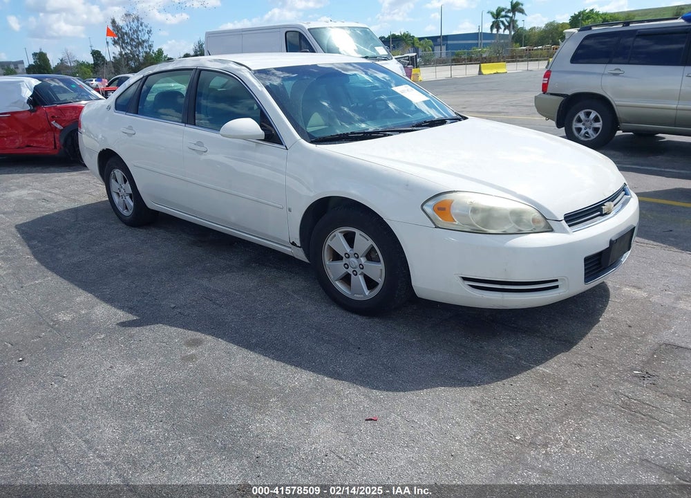 2007 CHEVROLET IMPALA LT VIN: 2G1WT58K079185051