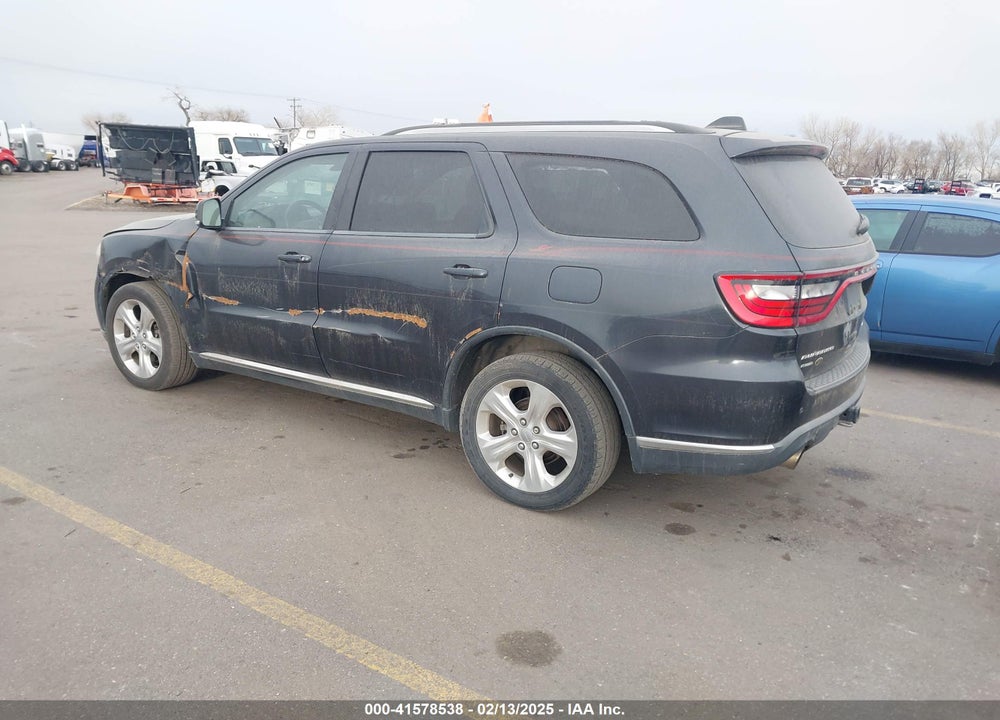 2014 DODGE DURANGO LIMITED VIN: 1C4SDJDT6EC339200