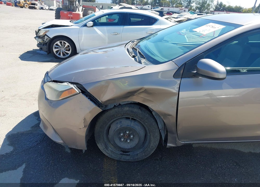 2014 TOYOTA COROLLA VIN: 5YFBURHE7EP040624