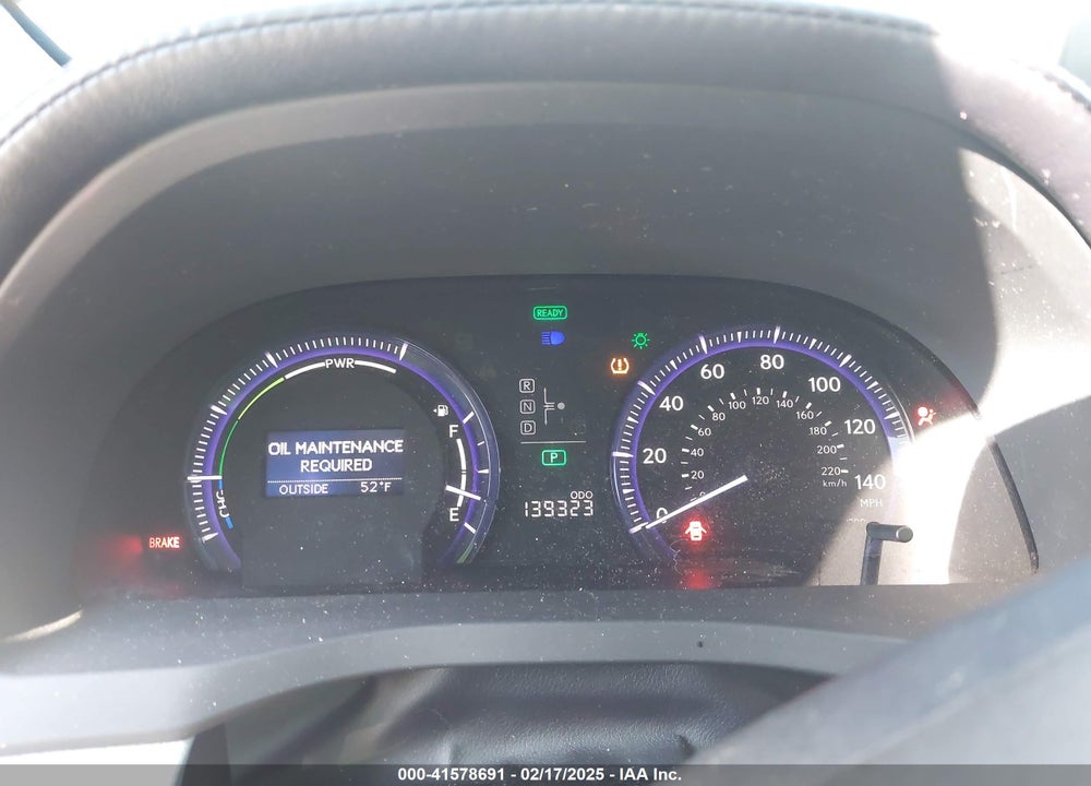 2010 LEXUS HS 250H PREMIUM VIN: JTHBB1BAXA2015723