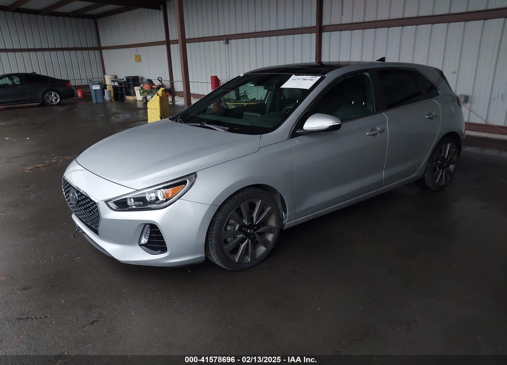 2018 HYUNDAI ELANTRA GT VIN: KMHH55LC8JU033485