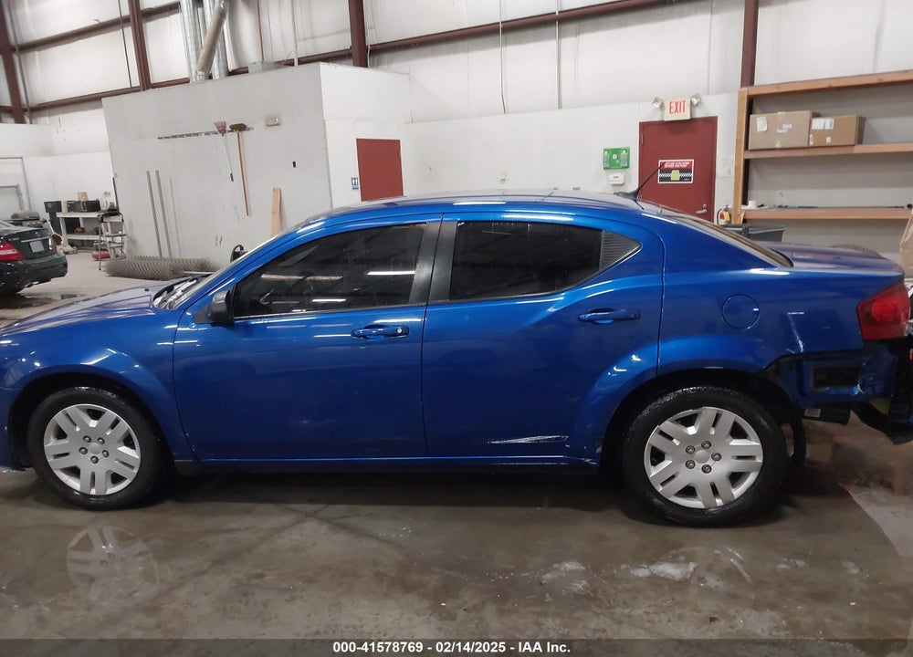 2014 DODGE AVENGER VIN: 1C3CDZAB3EN195998