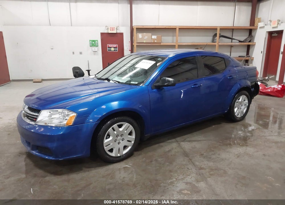2014 DODGE AVENGER VIN: 1C3CDZAB3EN195998