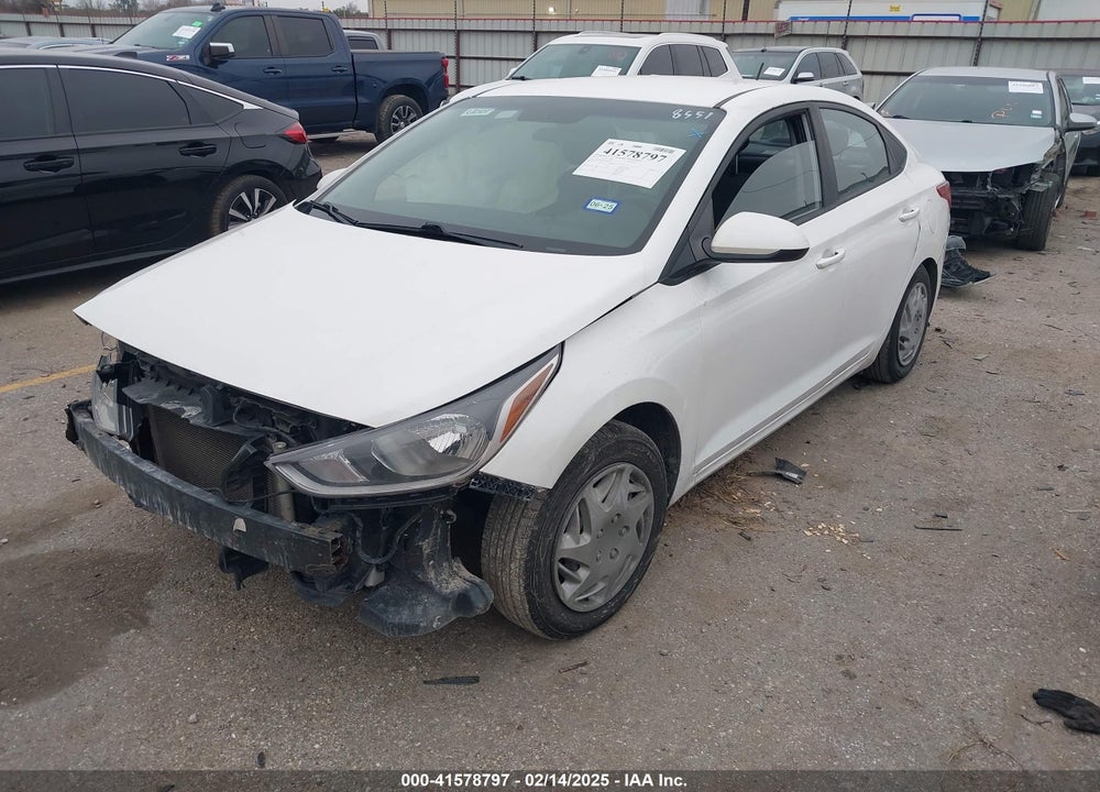 2019 HYUNDAI ACCENT VIN: 3KPC24A3XKE068551