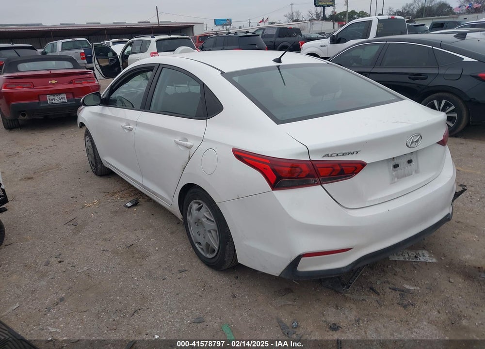 2019 HYUNDAI ACCENT VIN: 3KPC24A3XKE068551