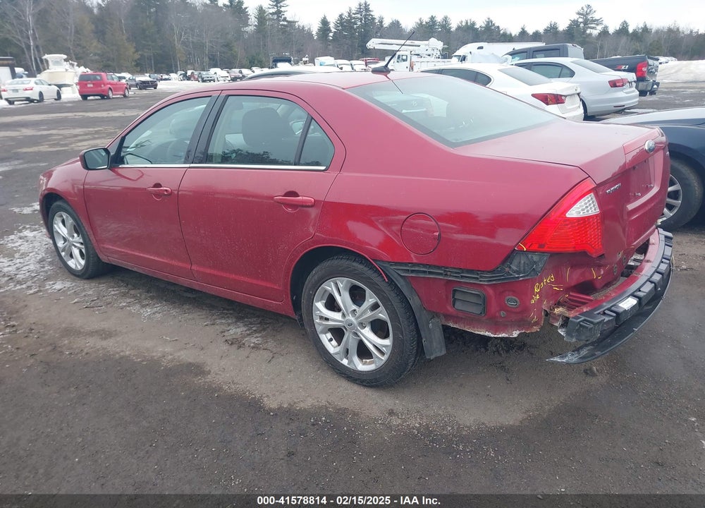 2012 FORD FUSION VIN: 3FAHP0HA6CR298026