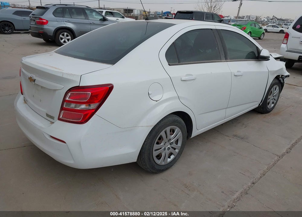 2018 CHEVROLET SONIC LS AUTO VIN: 1G1JB5SH4J4119770