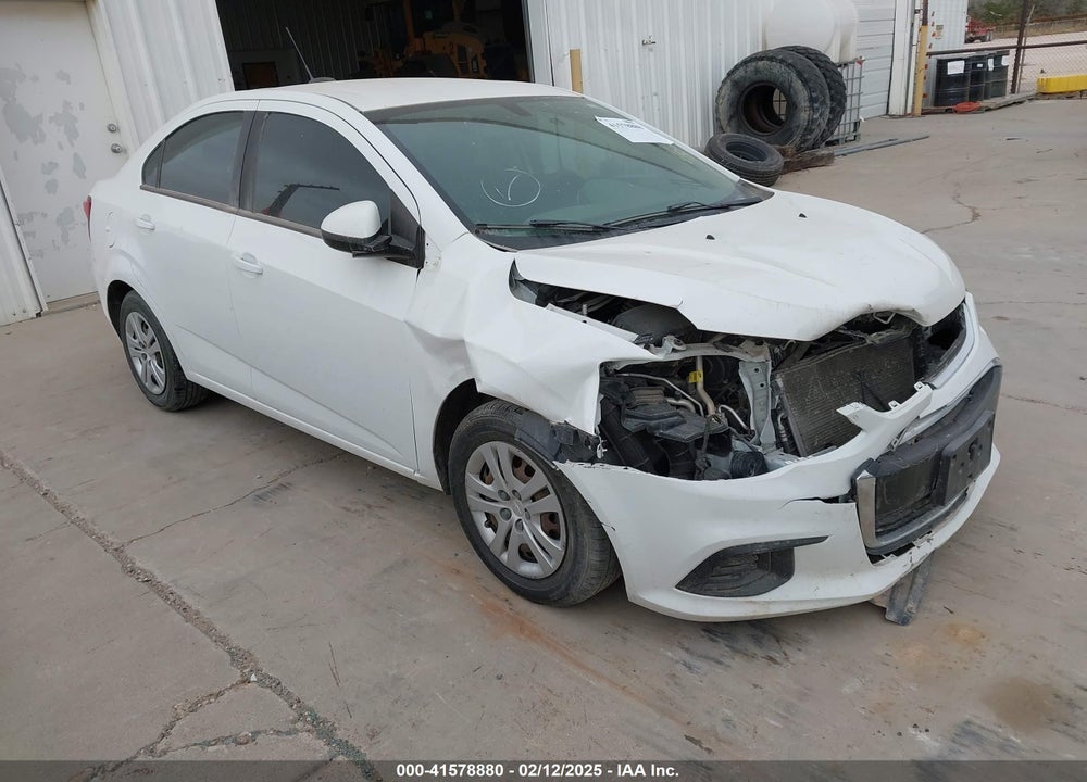 2018 CHEVROLET SONIC LS AUTO VIN: 1G1JB5SH4J4119770