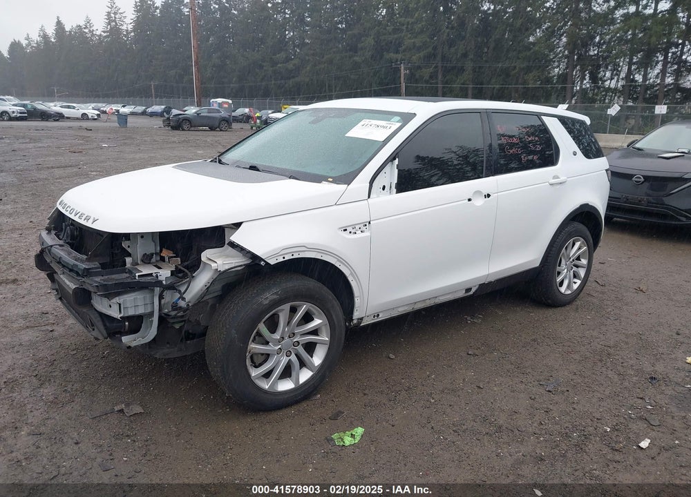 2016 LAND ROVER DISCOVERY SPORT VIN: SALCR2BG5GH604351