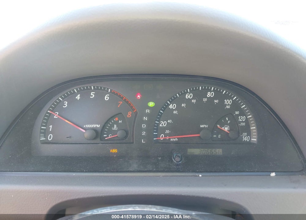2002 TOYOTA CAMRY VIN: 4T1BF30K82U522991