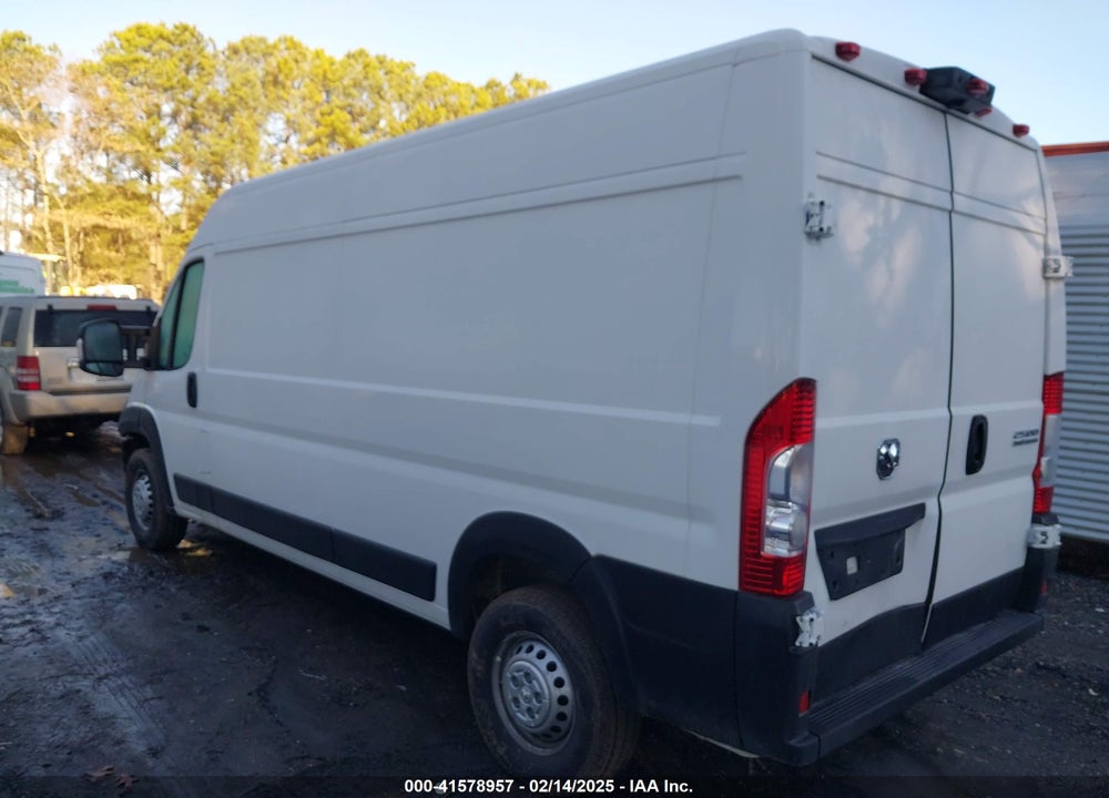 2025 RAM PROMASTER 2500 TRADESMAN HIGH ROOF 159 WB W/PASS SEAT VIN: 3C6LRVDG8SE518995