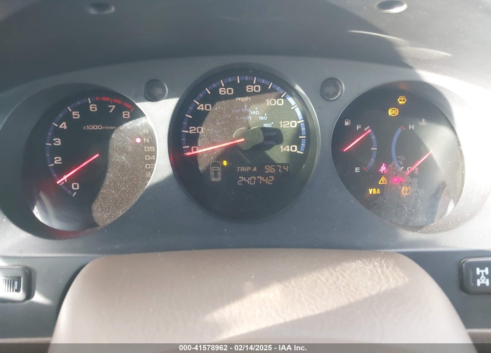 2004 ACURA MDX VIN: 2HNYD18944H505745