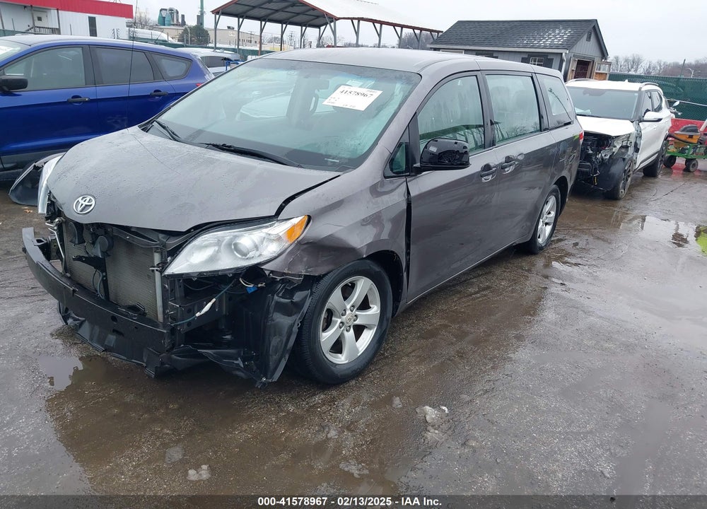 2011 TOYOTA SIENNA BASE V6 VIN: 5TDZK3DC3BS058482