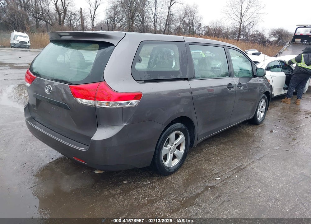 2011 TOYOTA SIENNA BASE V6 VIN: 5TDZK3DC3BS058482