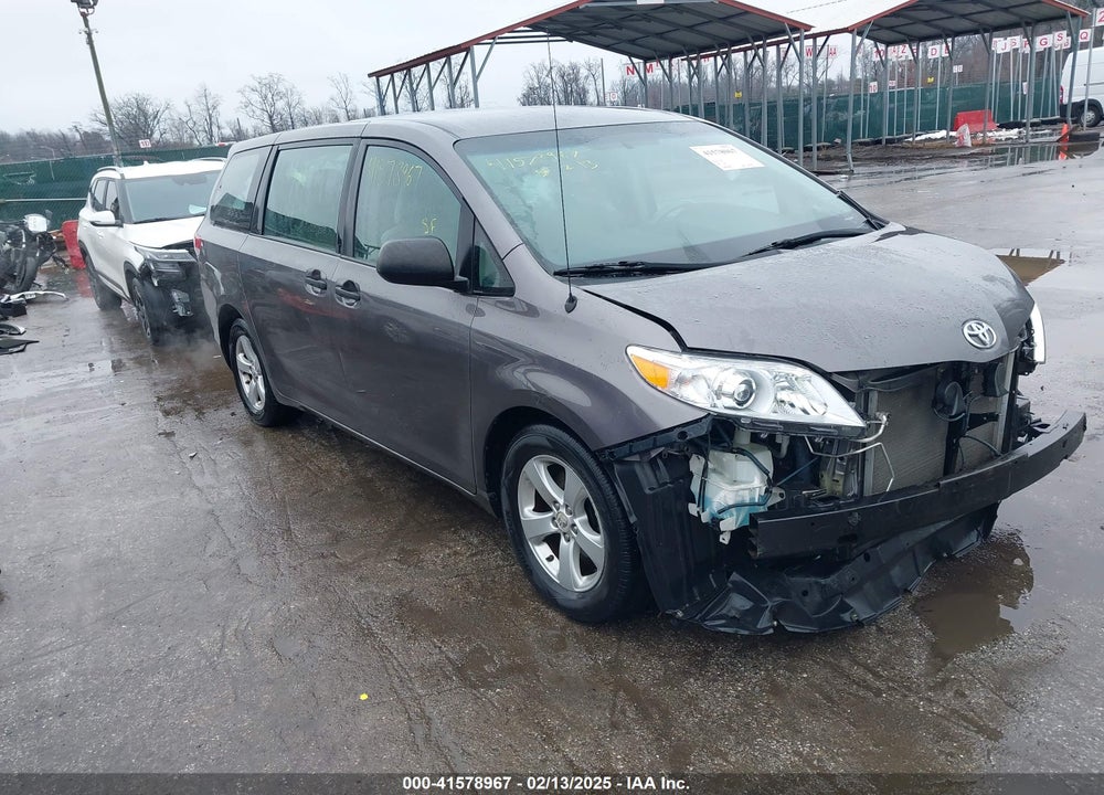 2011 TOYOTA SIENNA BASE V6 VIN: 5TDZK3DC3BS058482