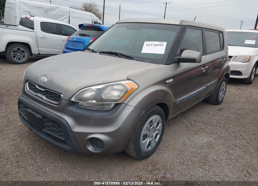 2013 KIA SOUL VIN: KNDJT2A51D7611167