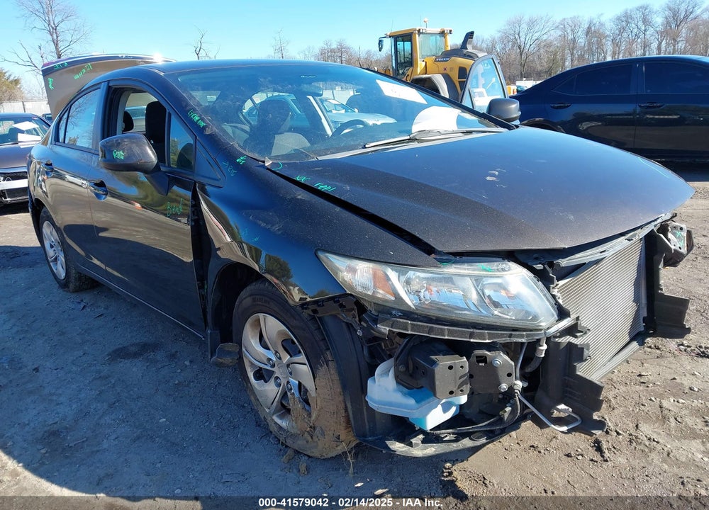 2013 HONDA CIVIC VIN: 2HGFB2F5XDH513908