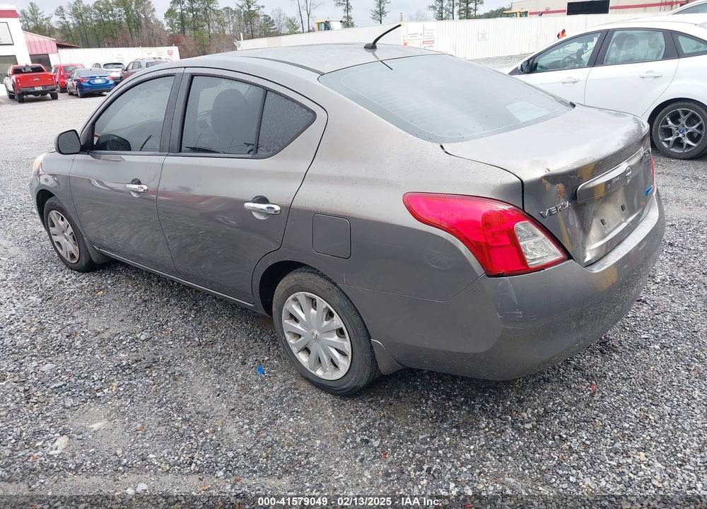2012 NISSAN VERSA VIN: 3N1CN7AP8CL929270