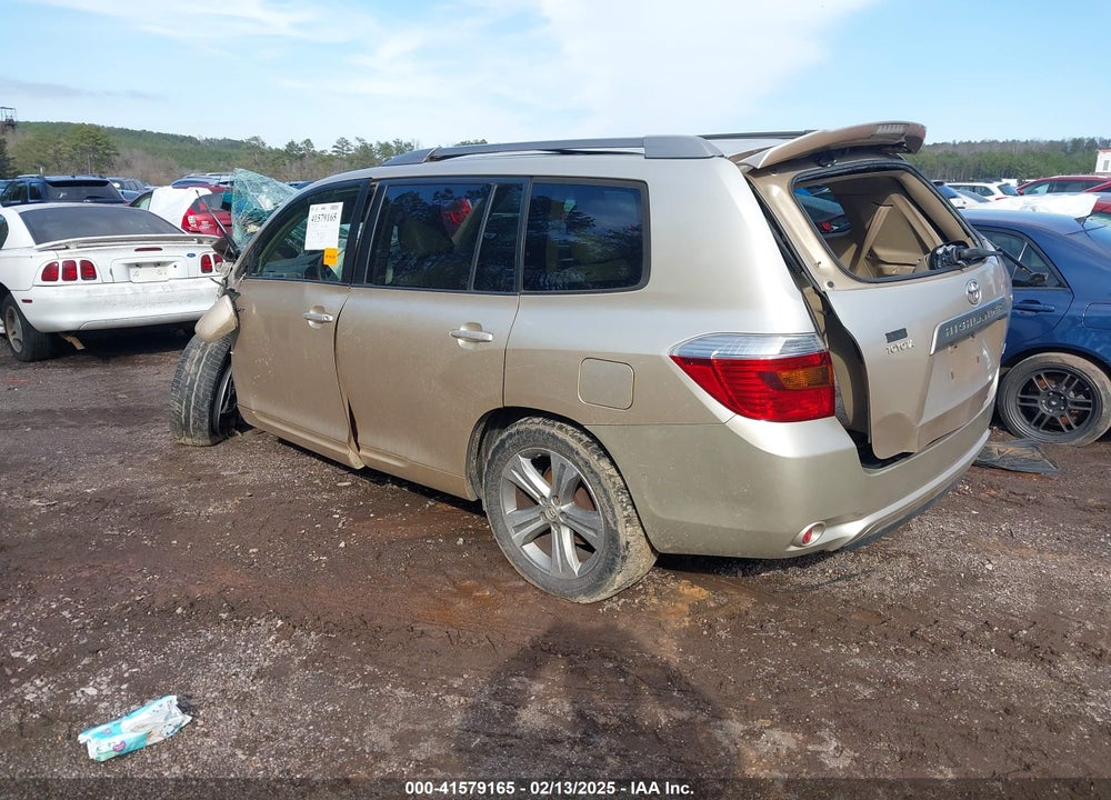 2008 TOYOTA HIGHLANDER VIN: JTEES43A482018122