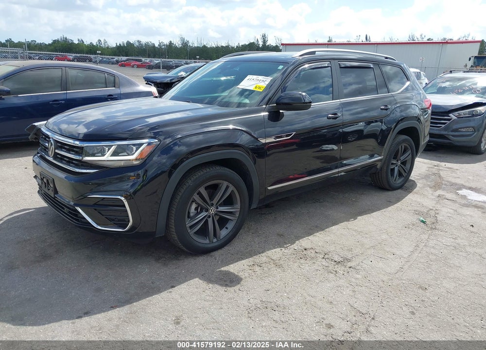 2022 VOLKSWAGEN ATLAS 3.6L V6 SEL R-LINE VIN: 1V2AR2CA2NC501051