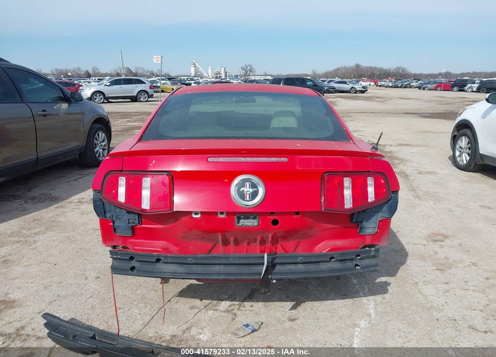 2010 FORD MUSTANG V6/V6 PREMIUM VIN: 1ZVBP8AN2A5117237