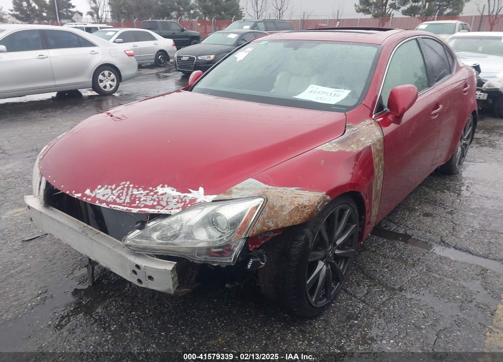 2008 LEXUS IS F VIN: JTHBP262885002150