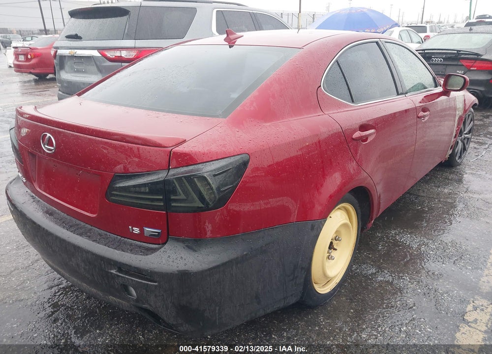 2008 LEXUS IS F VIN: JTHBP262885002150