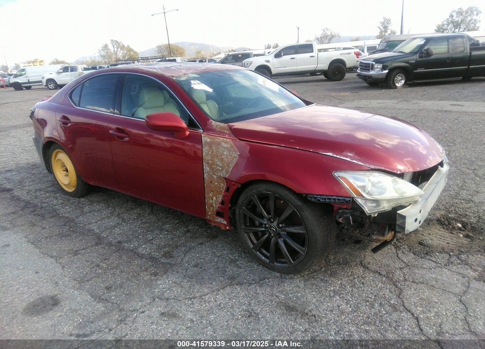2008 LEXUS IS F VIN: JTHBP262885002150