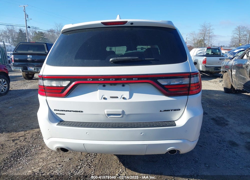 2015 DODGE DURANGO LIMITED VIN: 1C4RDJDG8FC801680
