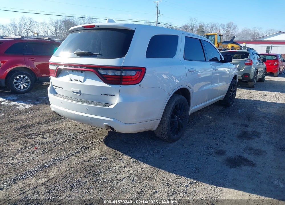 2015 DODGE DURANGO LIMITED VIN: 1C4RDJDG8FC801680