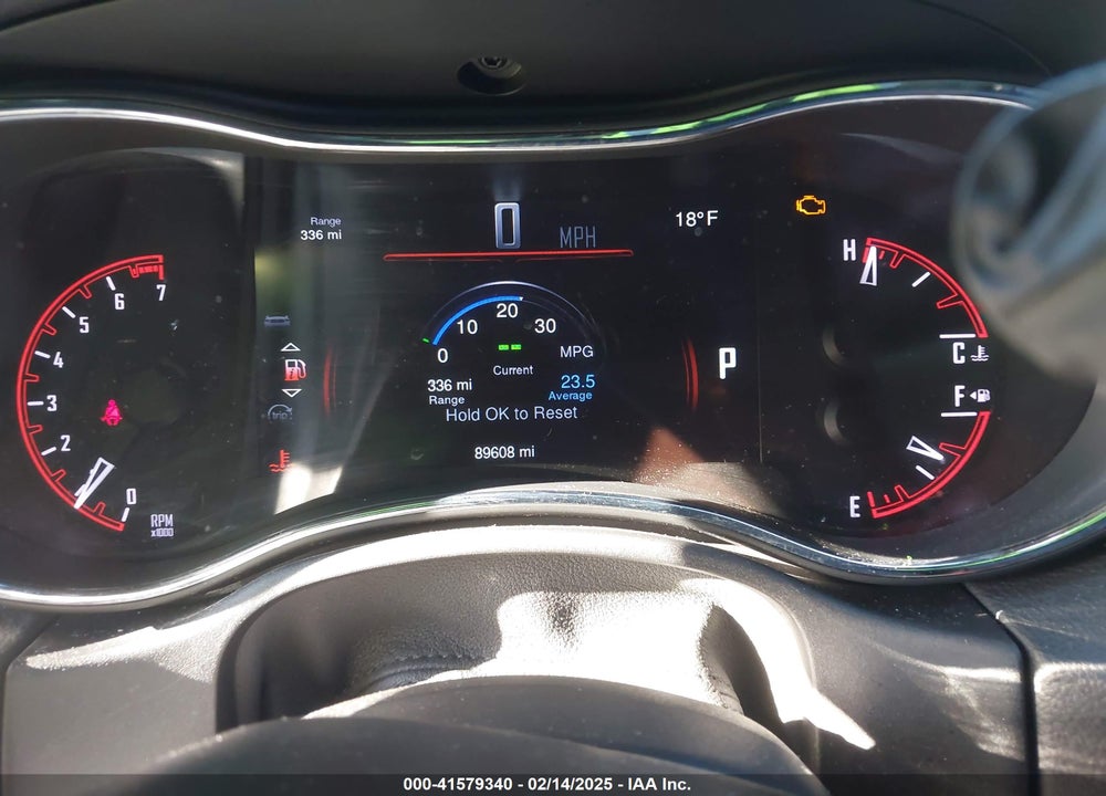 2015 DODGE DURANGO LIMITED VIN: 1C4RDJDG8FC801680