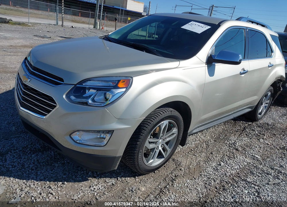 2016 CHEVROLET EQUINOX LTZ VIN: 2GNALDEK5G1157848