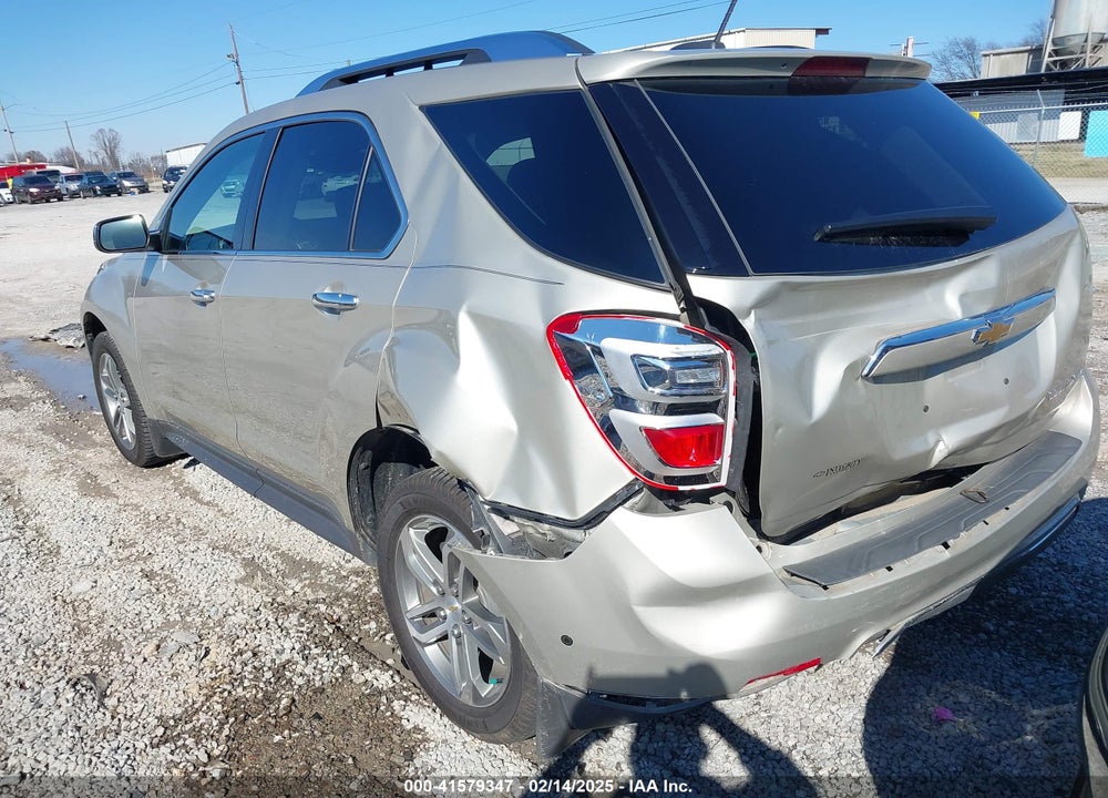 2016 CHEVROLET EQUINOX LTZ VIN: 2GNALDEK5G1157848