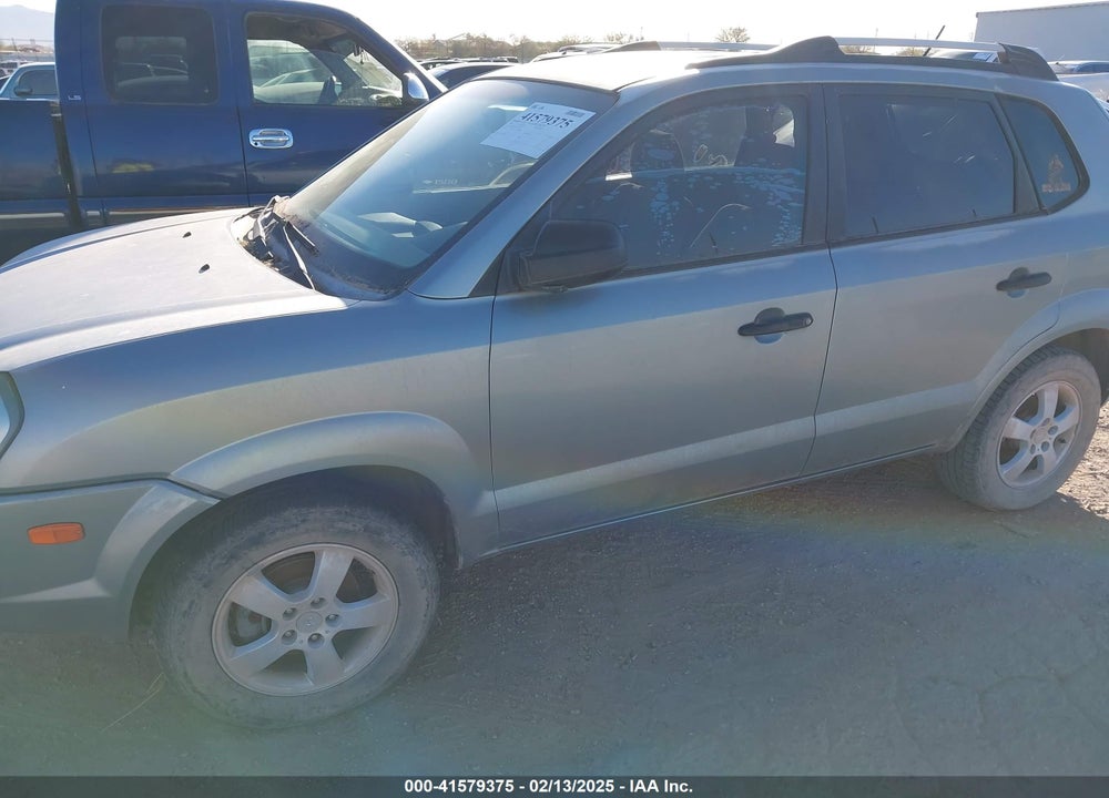 2007 HYUNDAI TUCSON GLS VIN: KM8JM12B37U520950