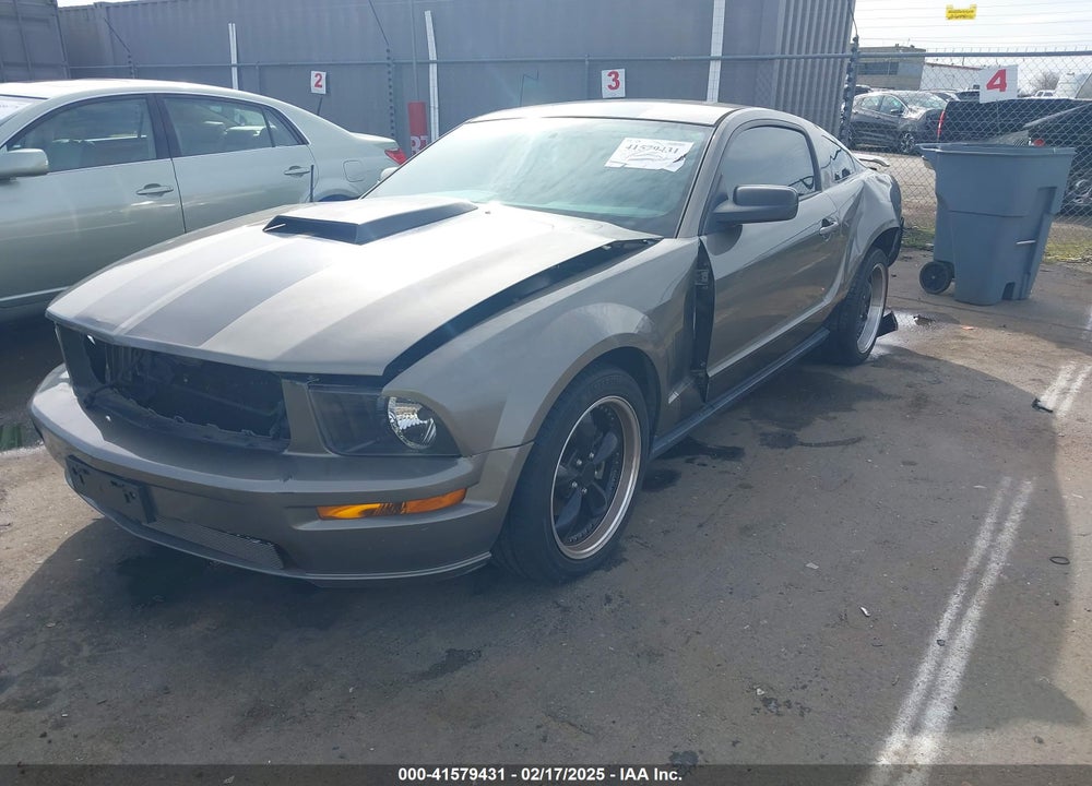 2005 FORD MUSTANG VIN: 1ZVFT80N755174568