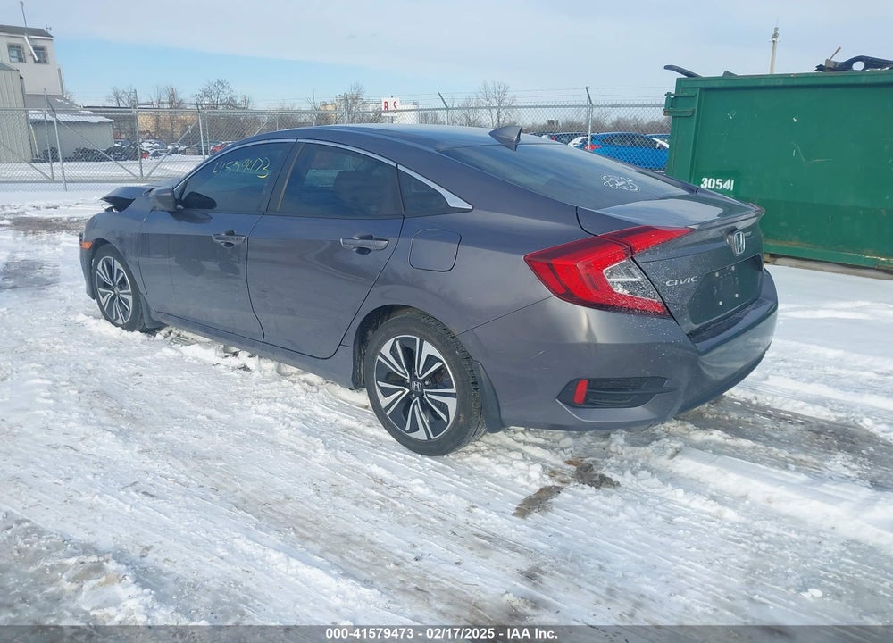 2016 HONDA CIVIC VIN: 19XFC1F34GE029110