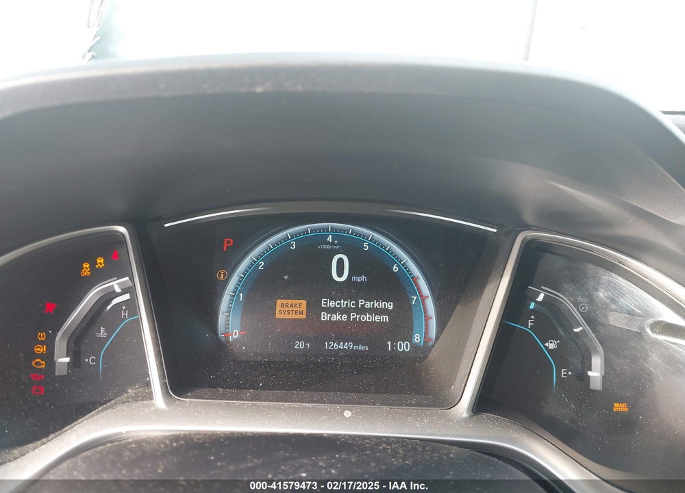 2016 HONDA CIVIC VIN: 19XFC1F34GE029110