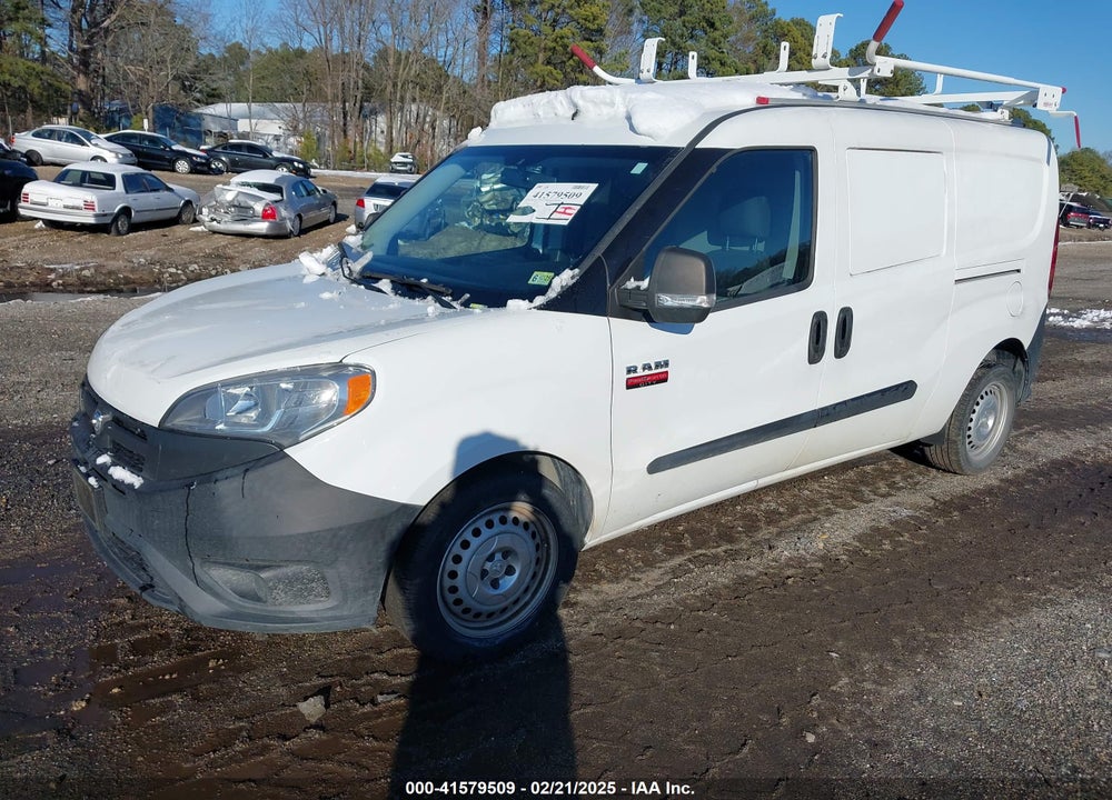 2018 RAM PROMASTER CITY TRADESMAN VIN: ZFBERFAB2J6L82290