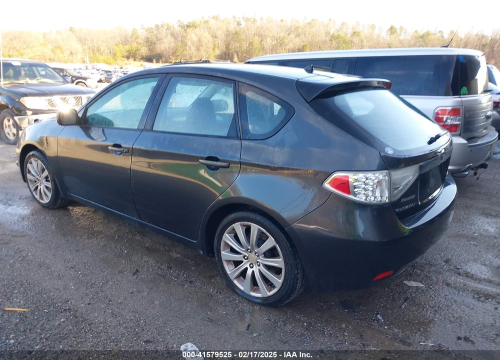 2008 SUBARU IMPREZA WRX VIN: JF1GH74618G803486