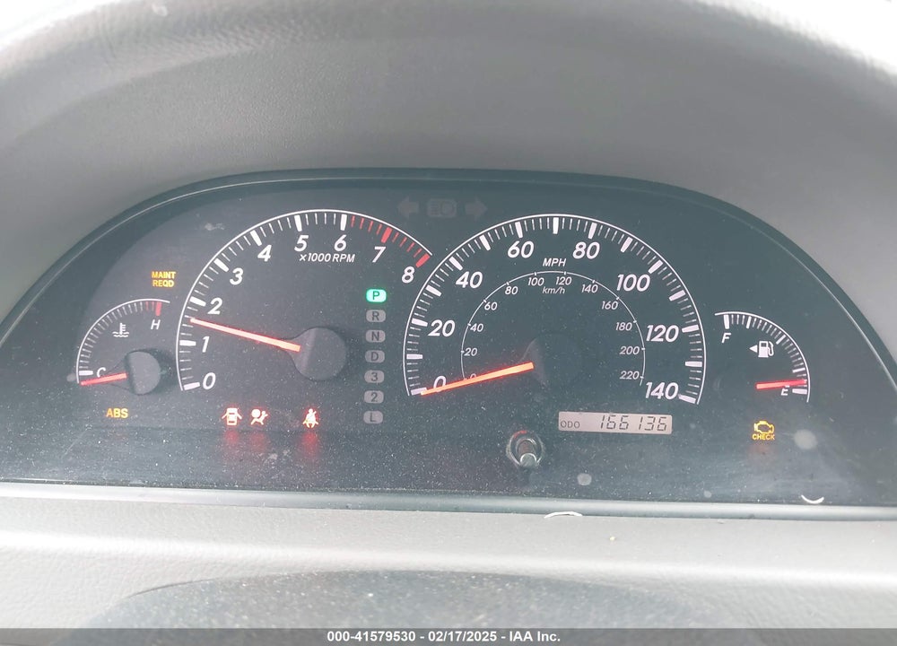 2005 TOYOTA CAMRY LE VIN: 4T1BE32K65U025782