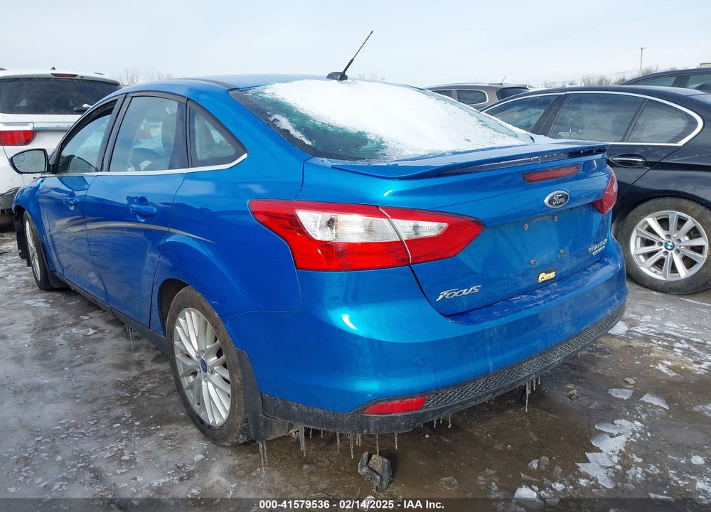 2013 FORD FOCUS VIN: 1FADP3J22DL283705