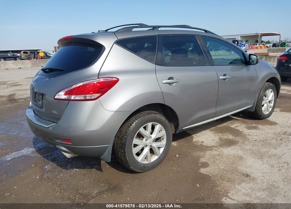 2011 NISSAN MURANO SL VIN: JN8AZ1MU9BW060232