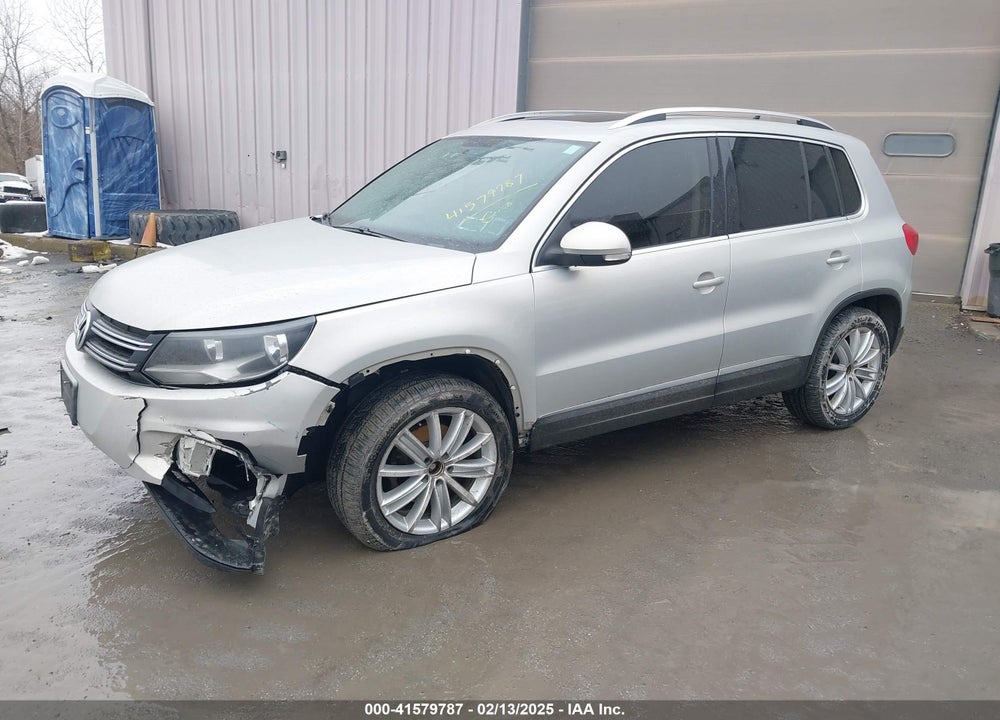 2012 VOLKSWAGEN TIGUAN VIN: WVGBV7AX6CW587008