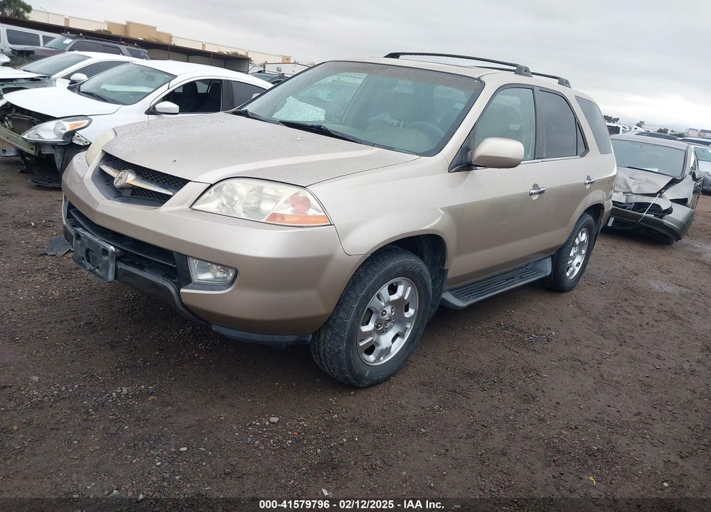 2001 ACURA MDX VIN: 2HNYD18291H502290