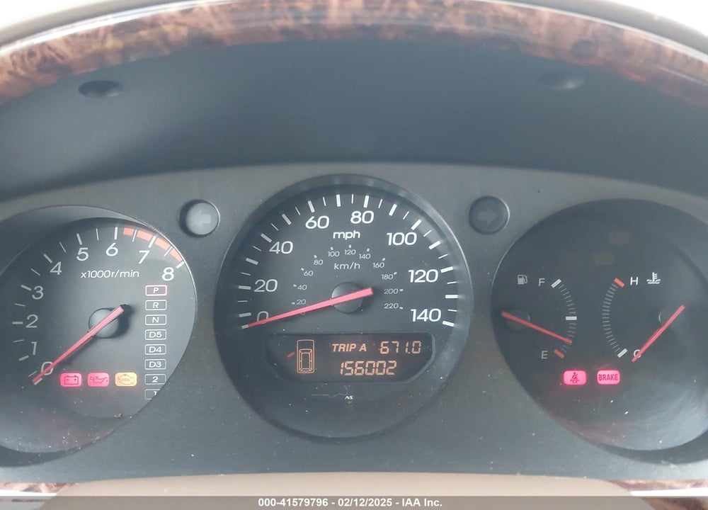2001 ACURA MDX VIN: 2HNYD18291H502290