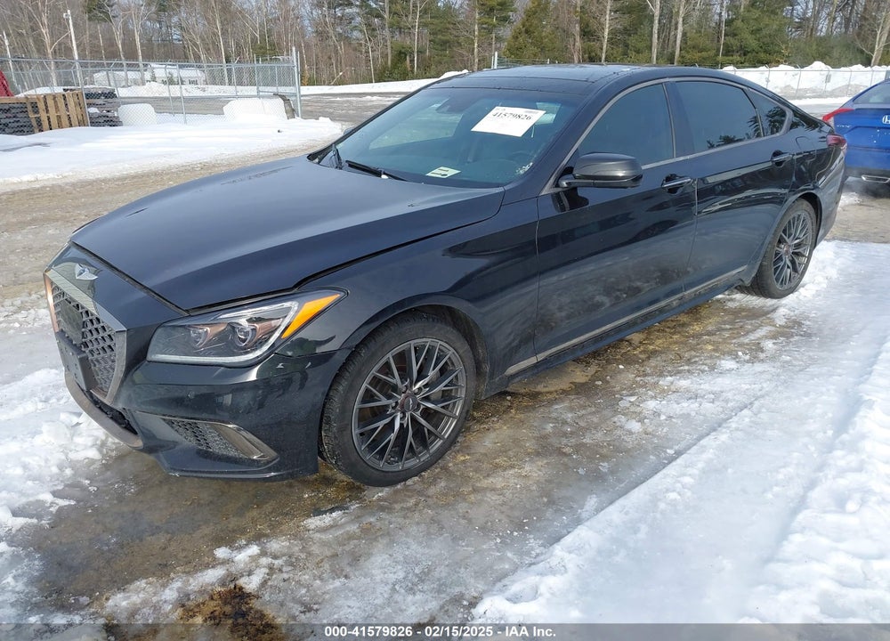 2018 GENESIS G80 3.3T SPORT VIN: KMHGN4JB4JU246126