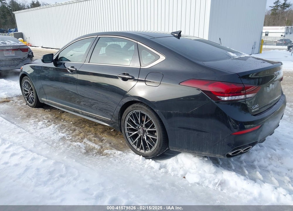 2018 GENESIS G80 3.3T SPORT VIN: KMHGN4JB4JU246126