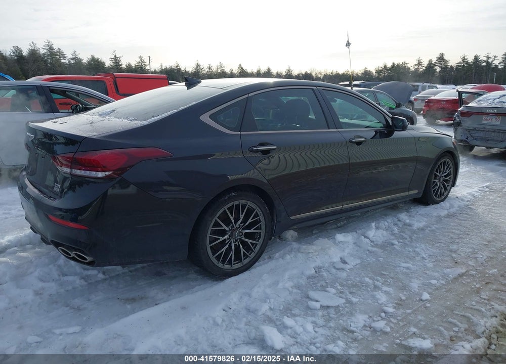 2018 GENESIS G80 3.3T SPORT VIN: KMHGN4JB4JU246126