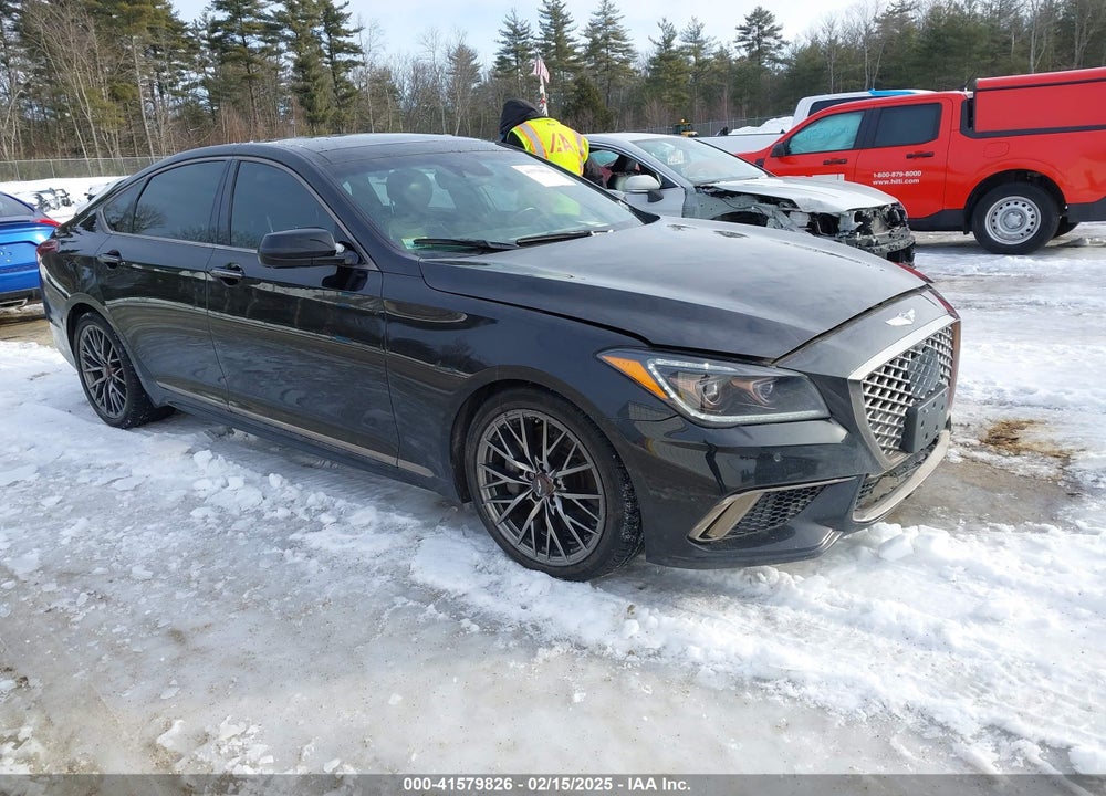 2018 GENESIS G80 3.3T SPORT VIN: KMHGN4JB4JU246126